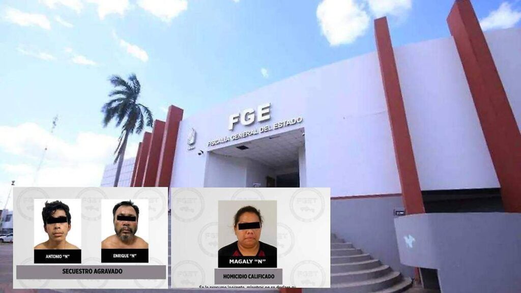 FGET: Sentenciados a 50 años por secuestro y mujer detenida por homicidio