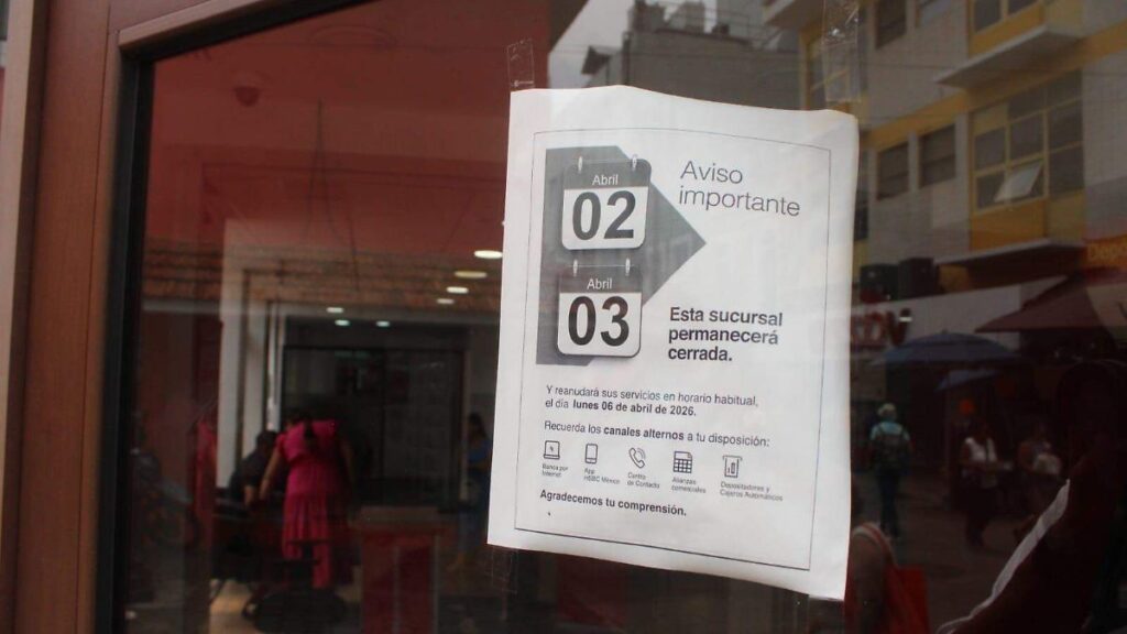 Bancos cierran en Semana Santa: conoce las fechas y alternativas para no quedarte sin servicios