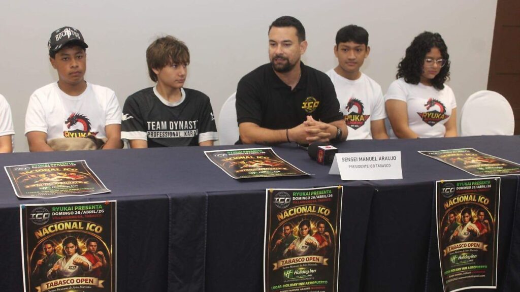 Torneo Mexicano de Artes Marciales reunirá a más de 300 competidores en Villahermosa