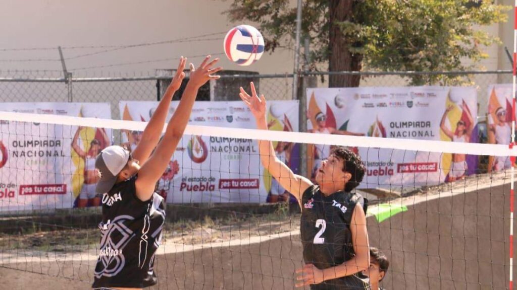 Voleibol de playa acerca a Tabasco a las medallas de la Olimpiada Nacional 2026