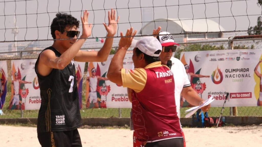 Tabasco gana bronce en voleibol de playa en Olimpiada Nacional 2026