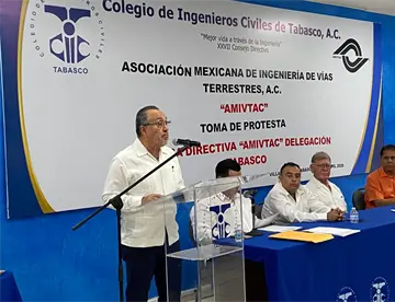 Ernesto Miranda Roca asume como presidente de la AMIVTAC Tabasco