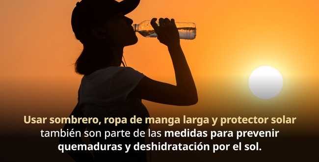 Secretaría de Salud emite recomendaciones para protegerse de los rayos solares