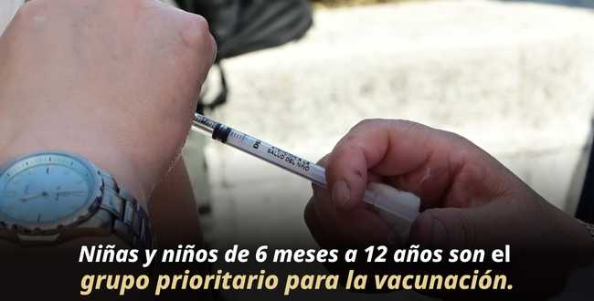 Secretaría de Salud informa avance de más de 33.9 millones de dosis aplicadas contra sarampión