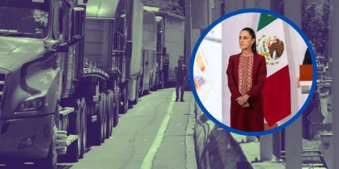 Sheinbaum reitera diálogo ante bloqueos