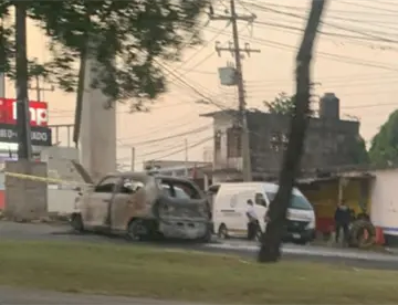 Se registra fuerte accidente automovilístico en Ruiz Cortines; se reporta una persona fallecida por atropellamiento