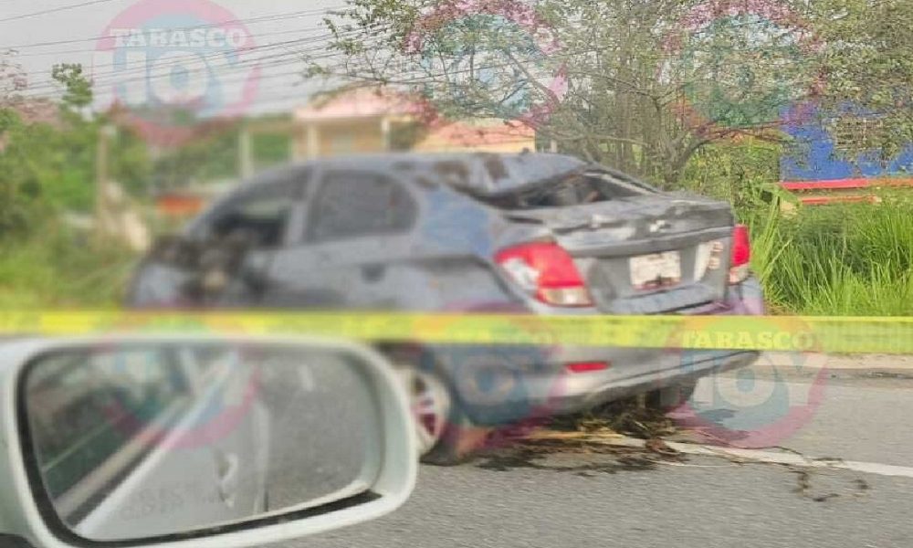 Accidente en la carretera Frontera–Villahermosa deja un fallecido 