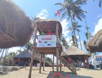 Izan bandera roja en playas de Paraíso y amarilla en Sánchez Magallanes