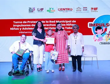 Nace en el municipio de Centro la Red de Impulsores de los Derechos de Niñas, Niños y Adolescentes