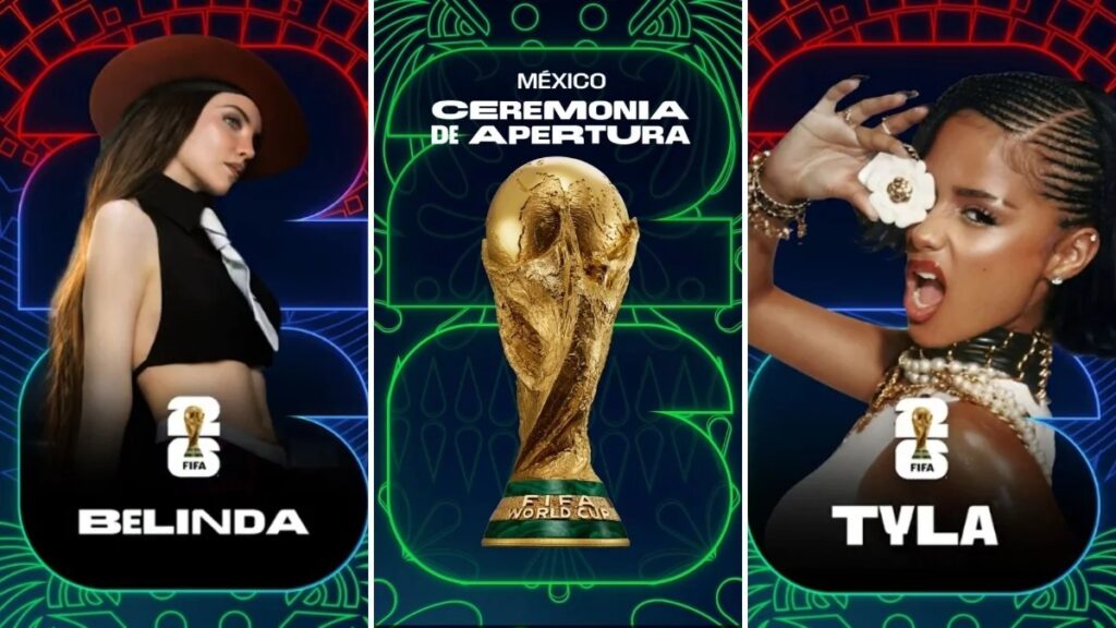 Belinda, J Balvin, Maná y más: Así será la ceremonia de inauguración del Mundial 2026 en México