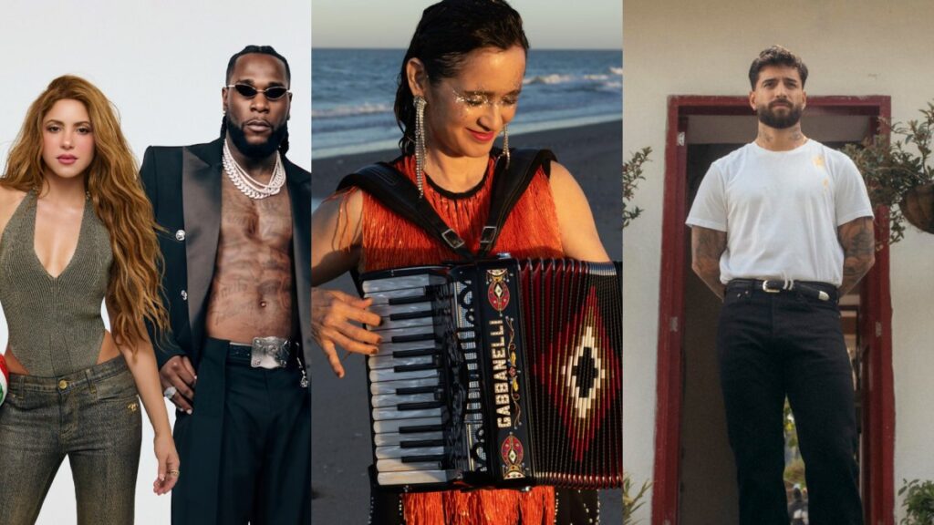El himno de Shakira y discos de Julieta Venegas y Maluma lideran la nueva música semanal