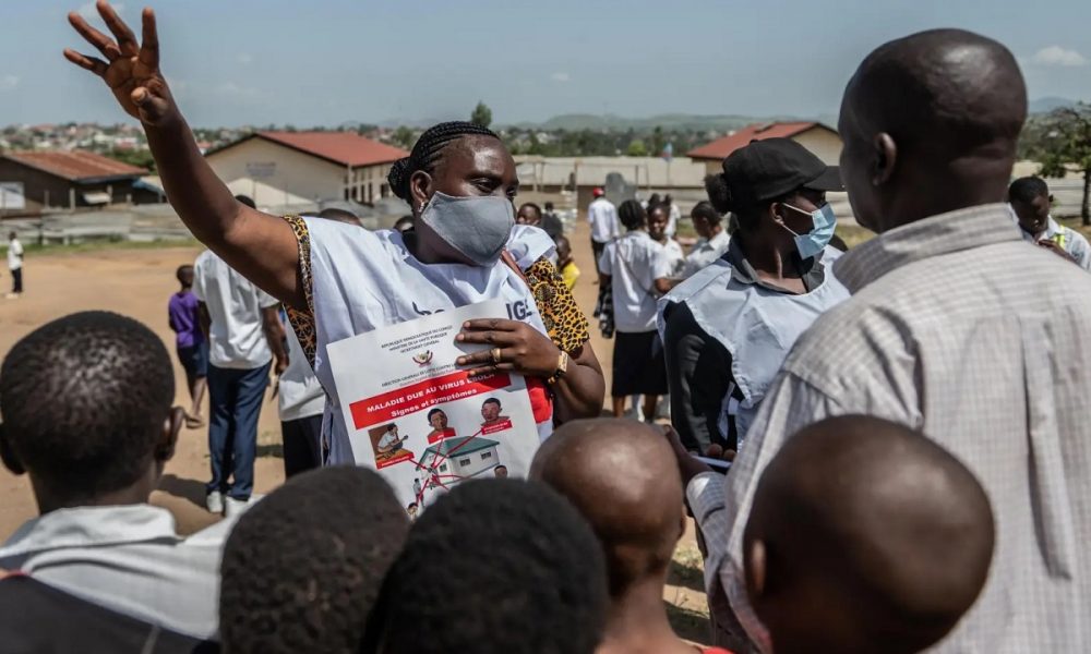 Congo enfrenta brote de ébola en medio de conflicto y precariedad