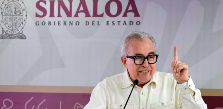 Rubén Rocha recibe seguridad tras pedir licencia, revela Sheinbaum