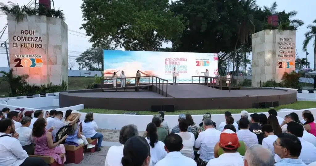 Consolidan arranque de 2da obra Villahermosa 2030