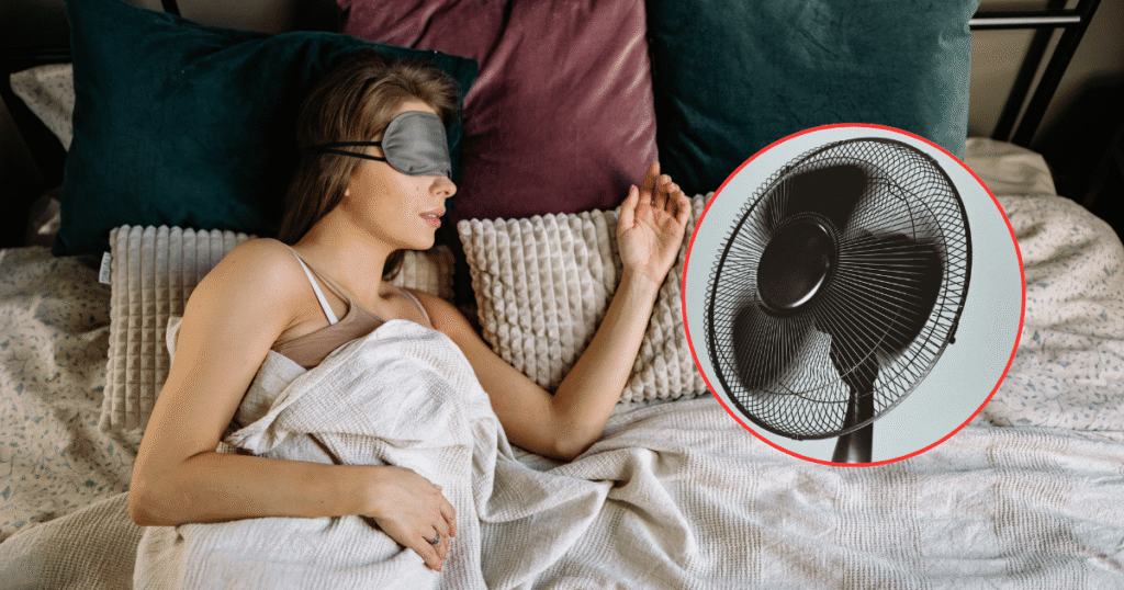 Dormir con ventilador toda la noche: efectos en la salud que debes conocer