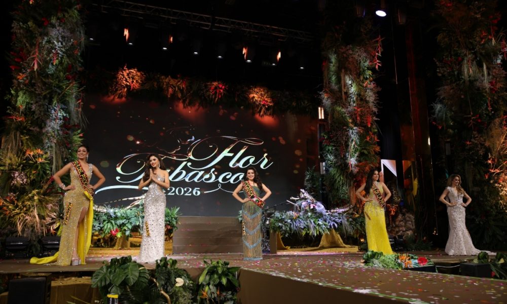 Estas son las cinco finalistas rumbo a la Flor Tabasco 2026