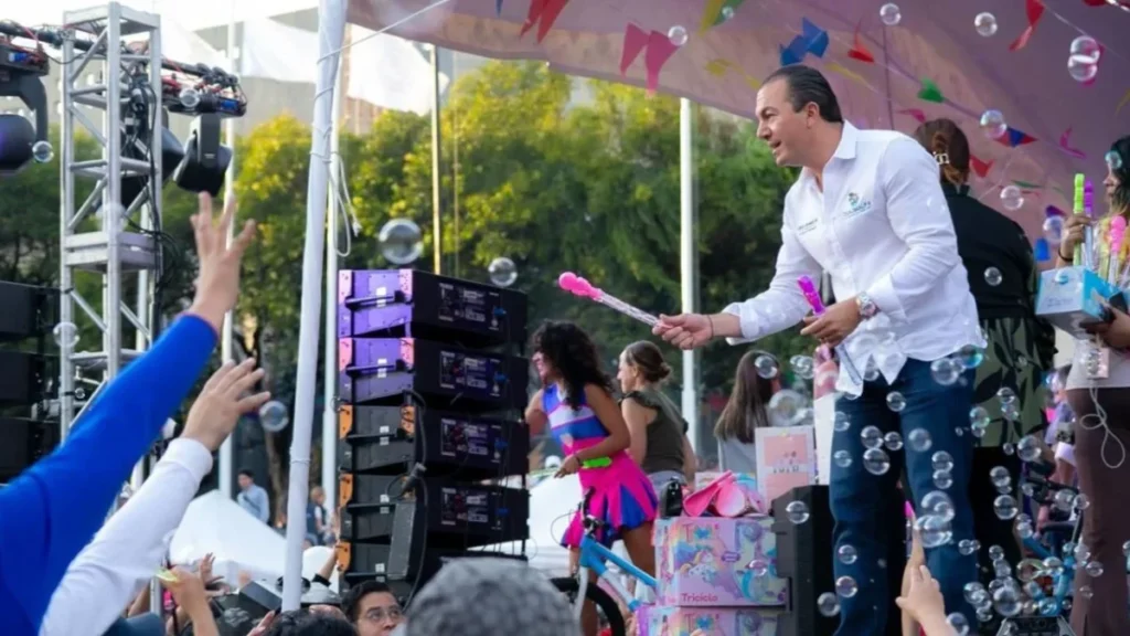 Festejo del Día del Niño en Cuajimalpa reúne a 4 mil asistentes