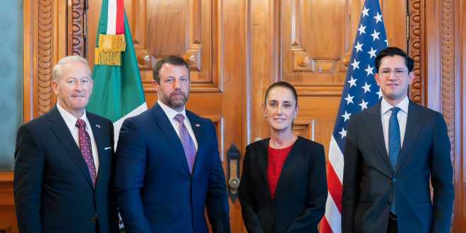 México y EU reafirman cooperación bilateral