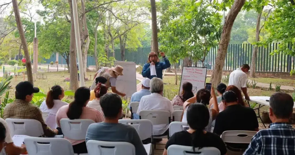 Impulsa Yolanda Osuna la autosuficiencia alimentaria desde el corazón de Centro