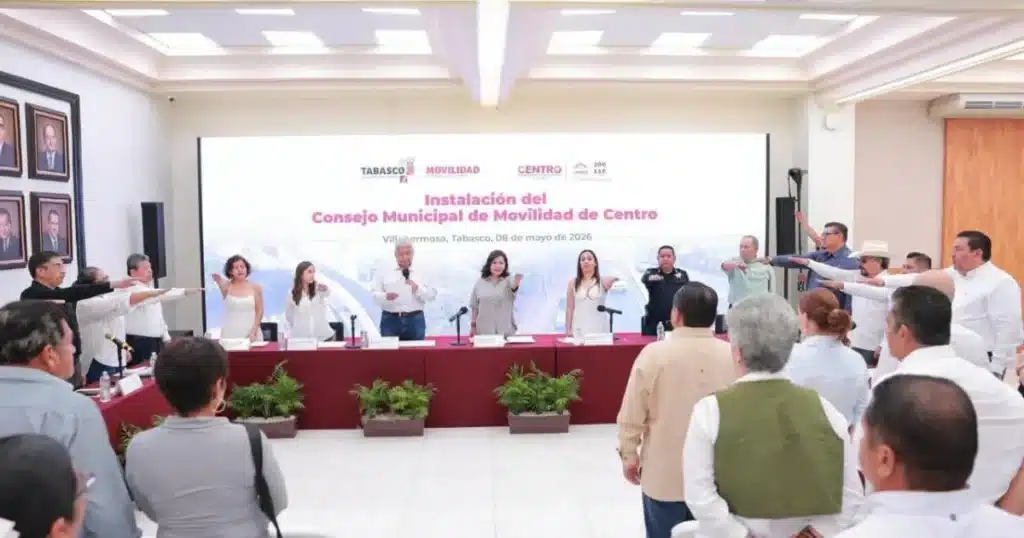 Instalan Consejo Municipal de Movilidad en Centro