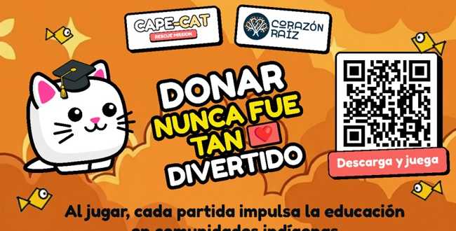 Jugar ahora ayuda a la educación rural