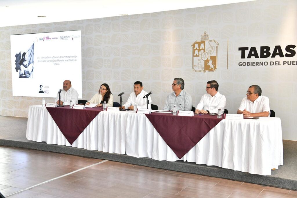 Refrenda Gobierno del Pueblo compromiso por la biodiversidad; encabeza Javier May reunión del Consejo Estatal Forestal
