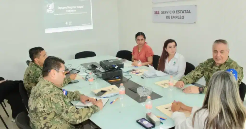 Tabasco y la Marina refuerzan vínculos para ampliar oportunidades de empleo