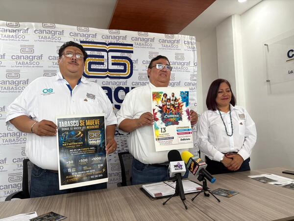 Canagraf Tabasco anuncia Expo Networking 2026 para impulsar alianzas empresariales