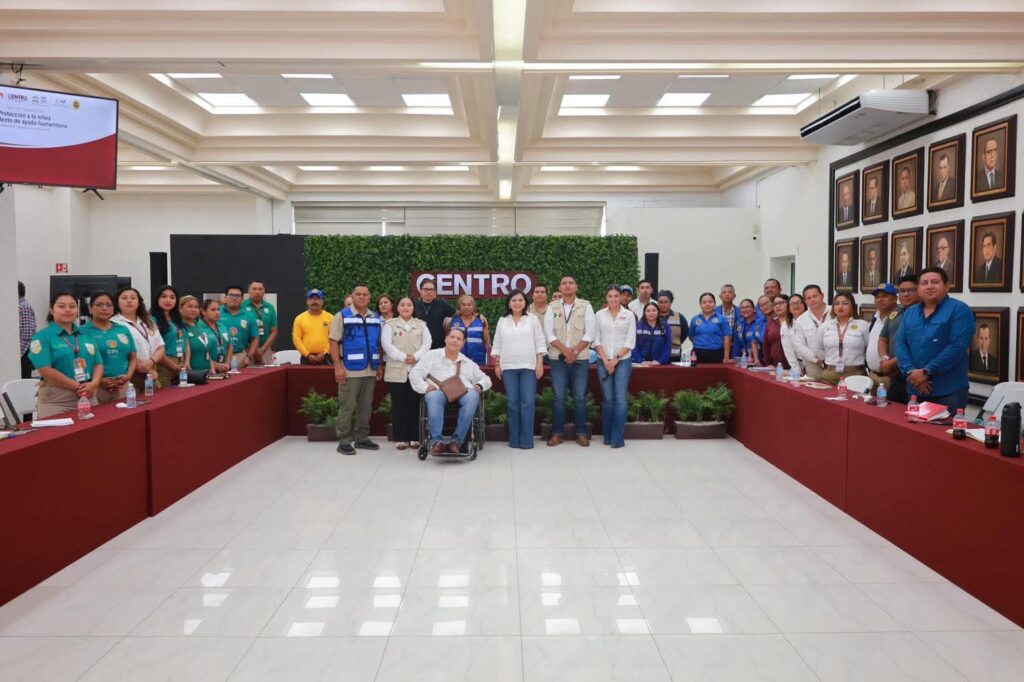 Impulsa Yolanda Osuna capacitación en protocolos para proteger a niños y adolescentes en emergencias