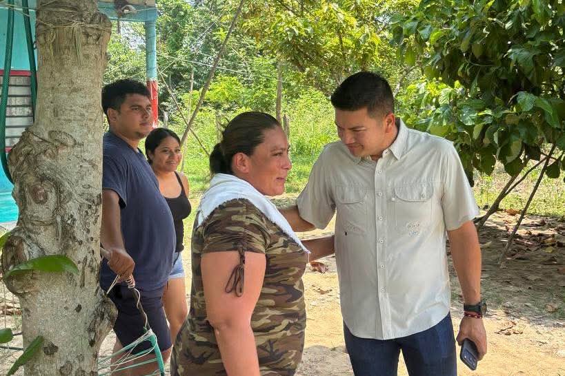 Atienden Ovidio Peralta y Pemex inquietud de comunidades