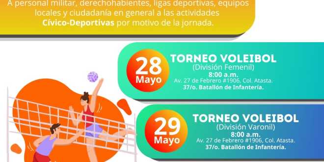 Invita 30 Zona Militar a participar en gran clase de zumba