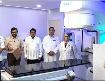 Inauguran nuevo acelerador lineal del Hospital Juan Graham