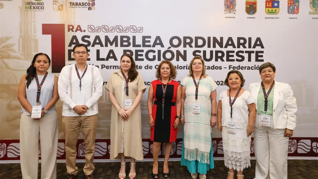 Reunión clave: Contralorías Estados-Federación en Tabasco