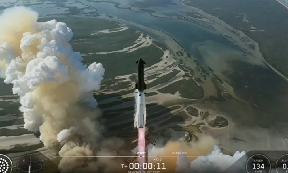 SpaceX realiza exitoso lanzamiento de Starship tras cancelar despegue