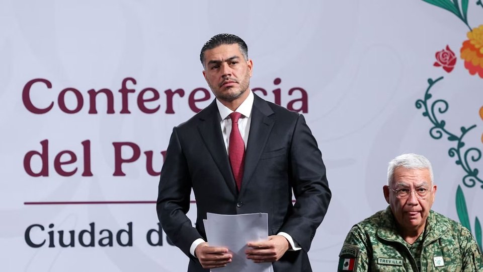 Harfuch asegura que no piensa en la presidencia mientras sea secretario de Seguridad