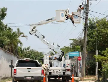 Descarta May que deuda histórica a CFE impida mantenimiento a la red eléctrica