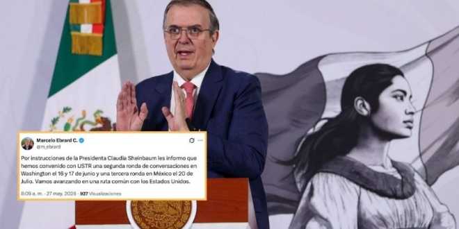 Ebrard anuncia que habrá más conversaciones con USTR