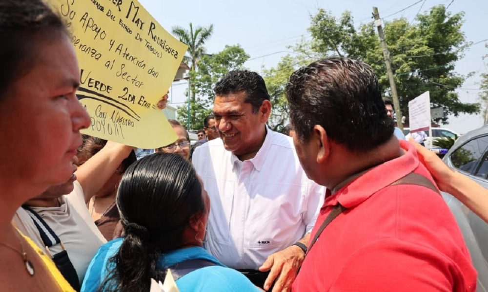 Javier May anuncia inicio del programa de regularización de tierras en Centro