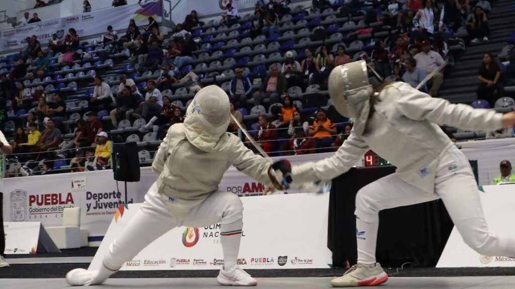 Esgrima tabasqueña suma dos bronces en Olimpiada Nacional