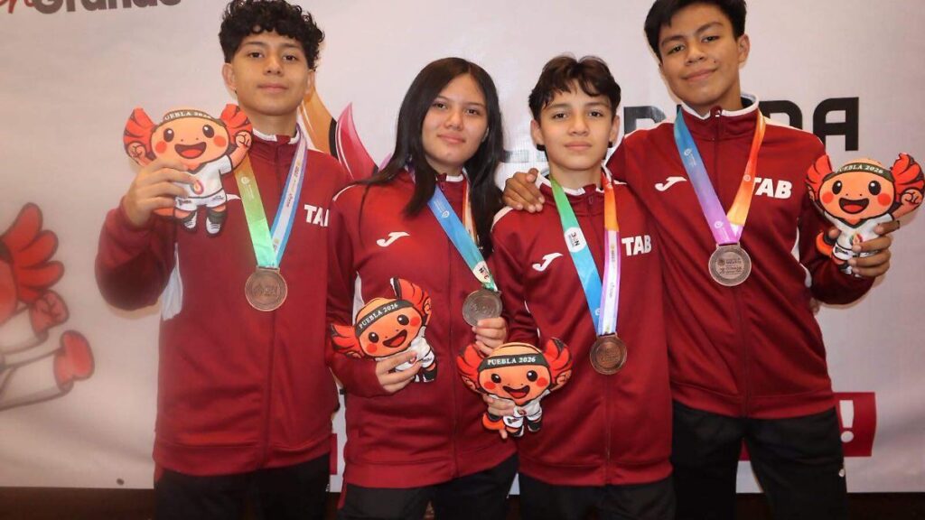 Tabasco conquista cinco oros en  Olimpiada Nacional