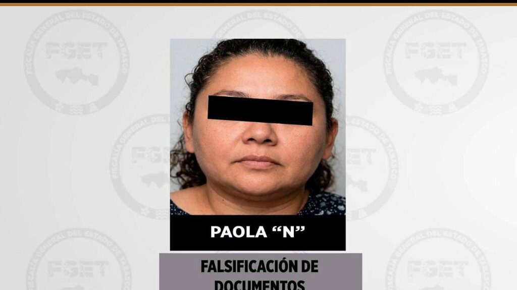 Exfuncionaria de Tenosique vinculada a proceso por falsificación de documentos