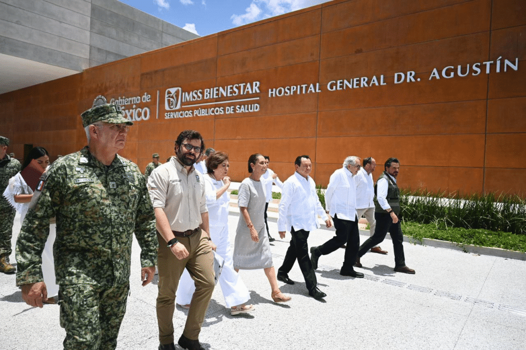 Claudia Sheinbaum inaugura Hospital General DR. Agustín O’Horán, el más grande del sureste mexicano