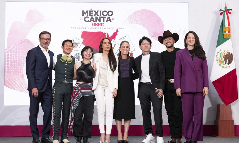 “México Canta” con enfoque en música sin apología de la violencia: Sheinbaum