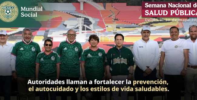 Da inicio la Semana Nacional de Salud Pública 2026