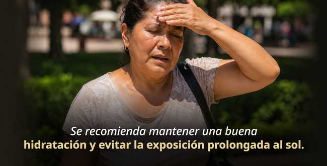 Tome precauciones contra golpe de calor