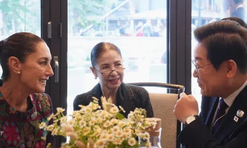 Sheinbaum y Lee Jae Myung acuerdan fortalecer relación bilateral