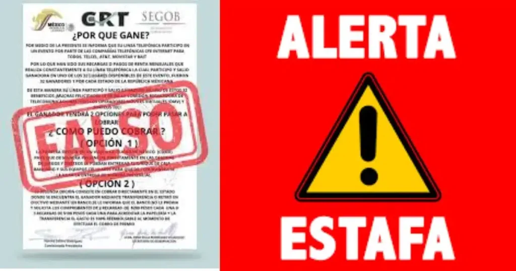 ¡Alerta de fraude! SEGOB desmiente supuesto sorteo de telefonía móvil