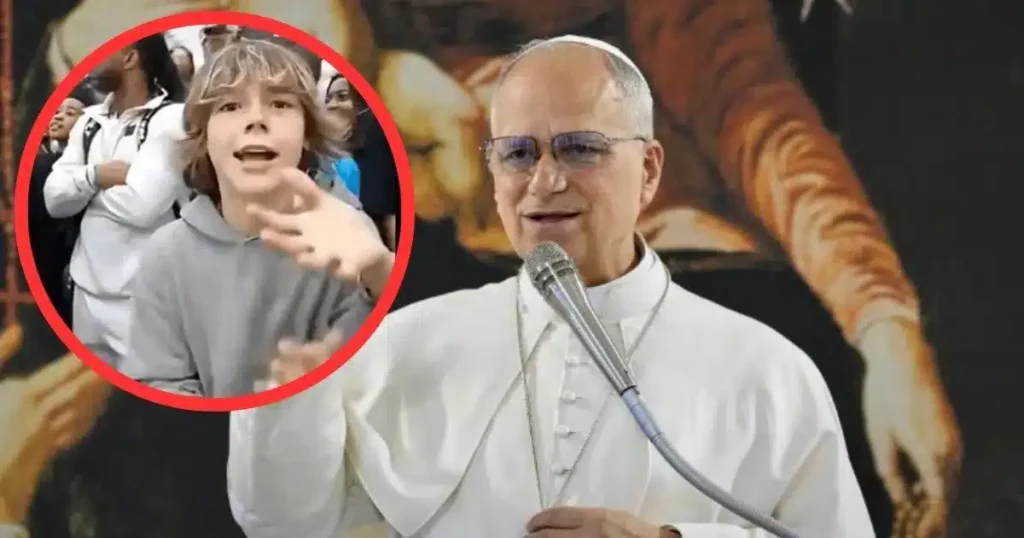 VIDEO: ¡Se unió al trend! El Papa Leon causa furor en redes con la frase “six seven”