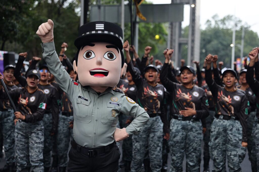 Guardia Nacional celebra 7 años con paseo familiar