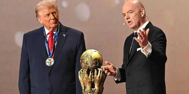 Trump entregará la Copa del Mundo